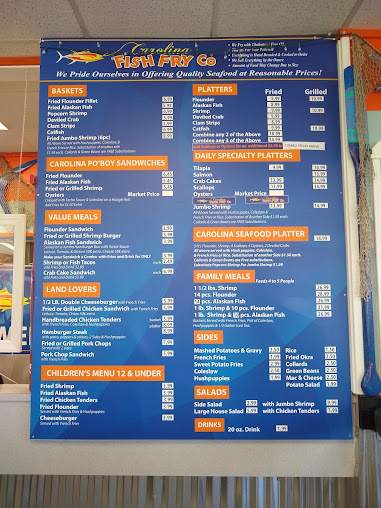 Menu Carolina Fish Fry Co. - 29