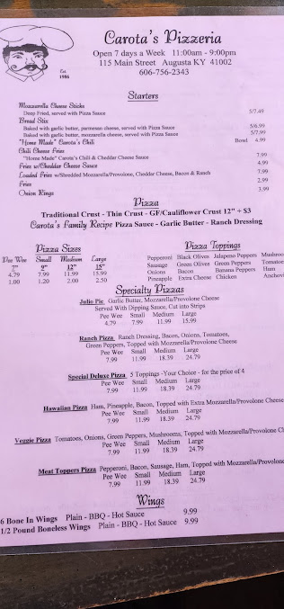 Menu Carotas Pizza - 23