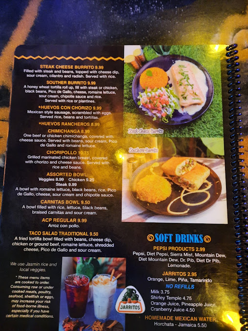 Menu Casa Azul Mexican Kitchen Lincolnton - 24