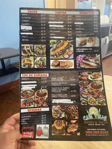 Menu Casa Vieja Birrias Y Tacos - 21