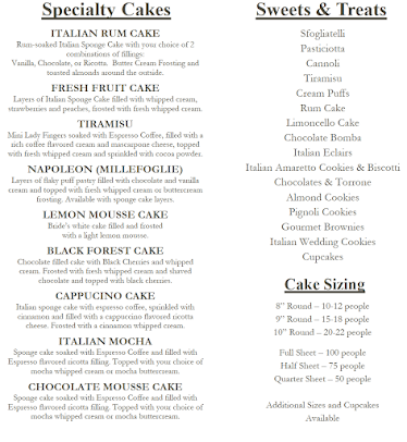 Menu Cavallos Imported Italian Food - 19