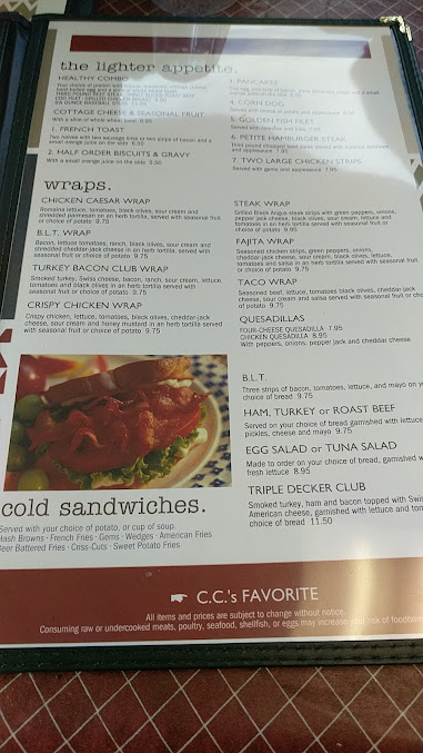 Menu Ccs Family Cafe - 28