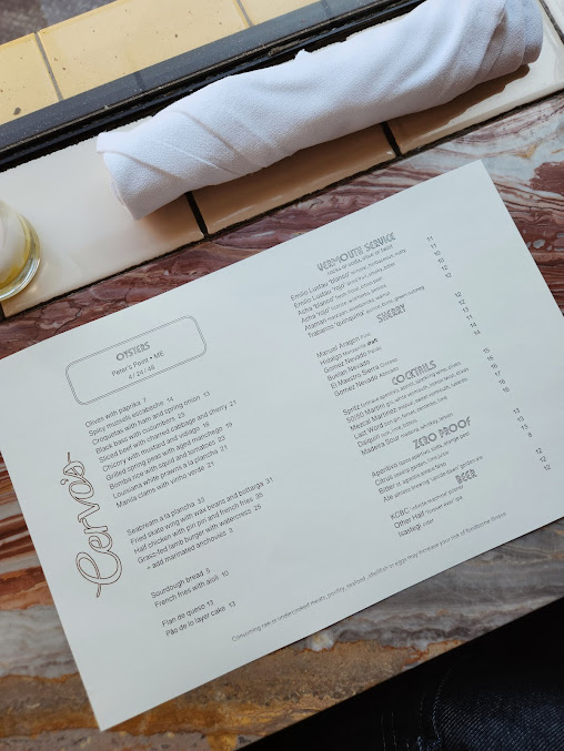 Menu Cervo's - 25