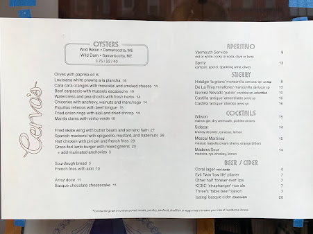 Menu Cervo's - 26