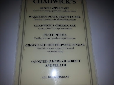 Menu Chadwick's - 21