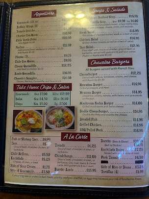 Menu Chavolos Mexican Restaurant - 20