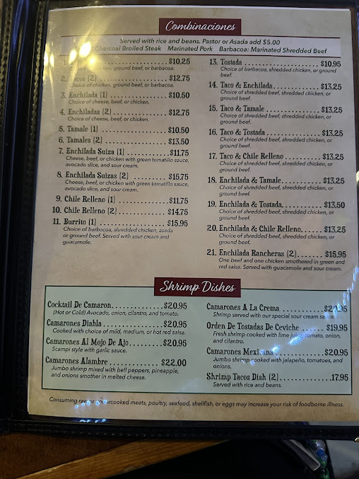 Menu Chavolos Mexican Restaurant - 21