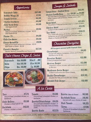 Menu Chavolos Mexican Restaurant - 25
