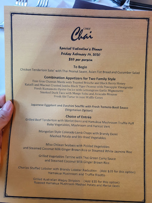 Menu Chef Chai - 25