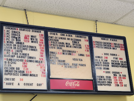Menu Chic A Sea Restaurants - 22