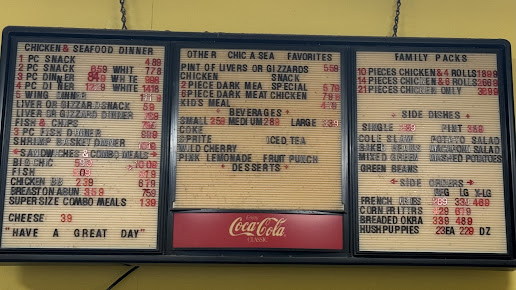 Menu Chic A Sea Restaurants - 23