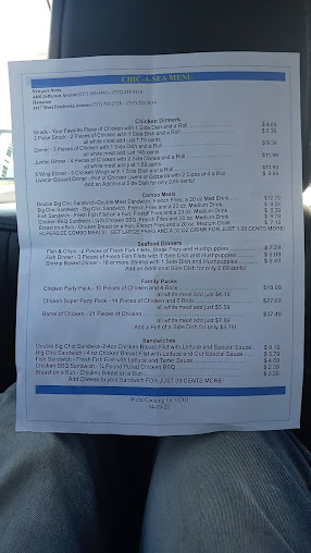 Menu Chic A Sea Restaurants - 29