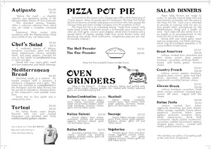 Menu Chicago Pizza And Oven Grinder Company - 20