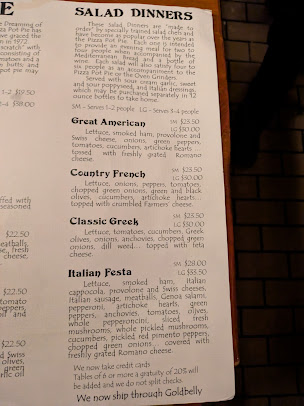 Menu Chicago Pizza And Oven Grinder Company - 22