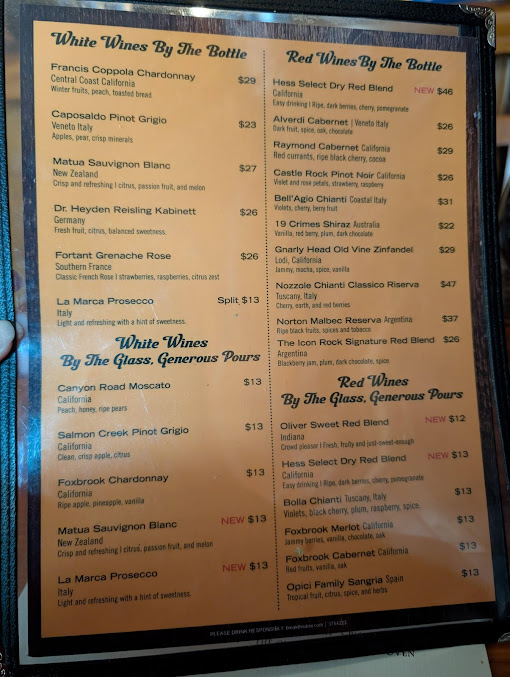 Menu Chicago Pizza And Oven Grinder Company - 26