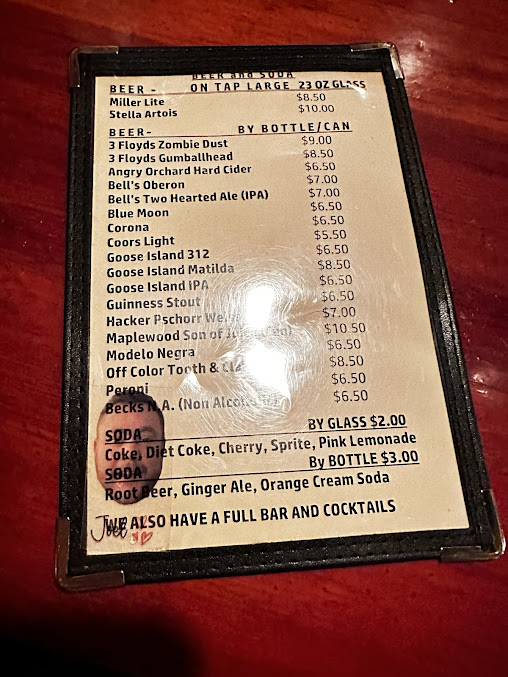Menu Chicago Pizza And Oven Grinder Company - 28