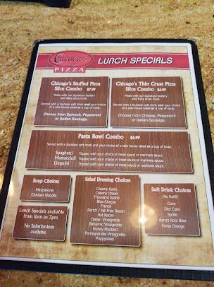 Menu Chicago's Pizza - 22