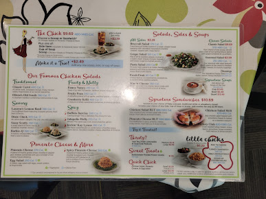 Menu Chicken Salad Chick - 20