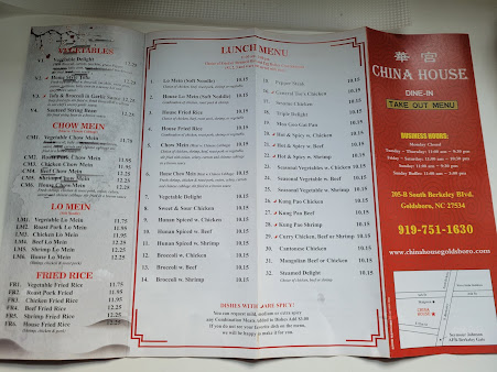 Menu China House - 20