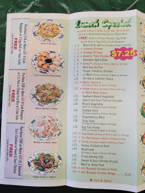 Menu China King Restaurant - 23