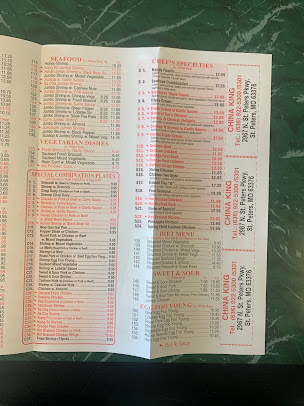 Menu China King Restaurant - 21