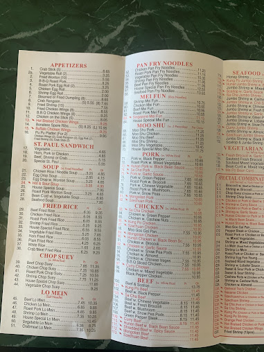 Menu China King Restaurant - 22