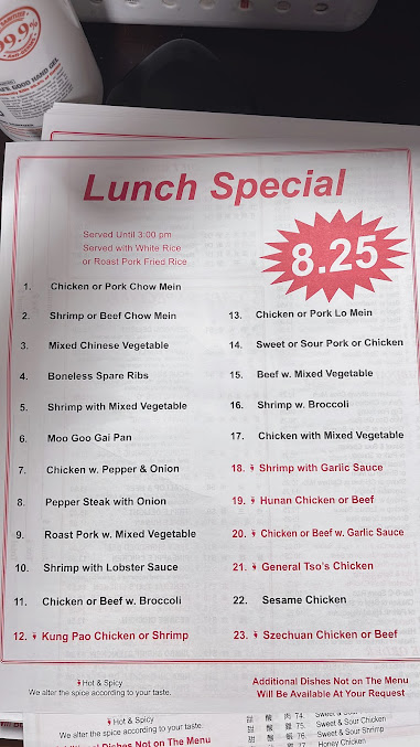 Menu China Star - 21