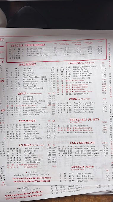 Menu China Star - 22