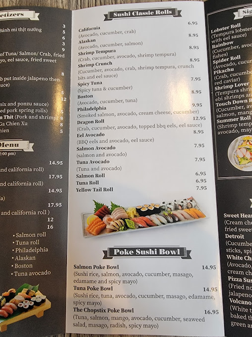 Menu Chop Stix - 27