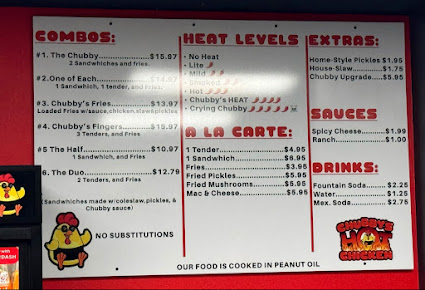 Menu Chubbys Hot Chicken - 18