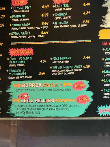 Menu Chubby's Tacos Raleigh - 25