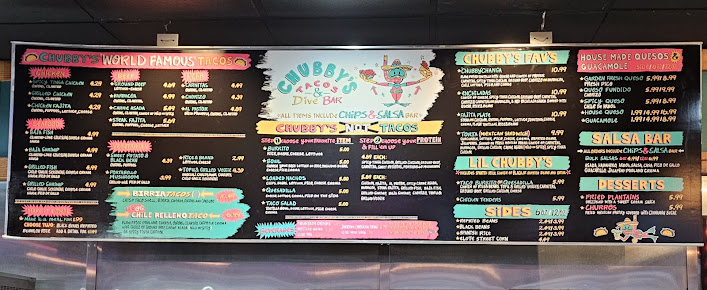 Menu Chubby's Tacos Raleigh - 27