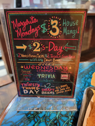Menu Chubby's Tacos Raleigh - 28