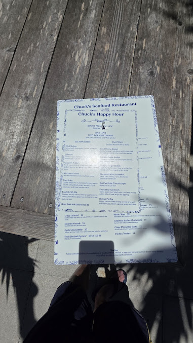 Menu Chucks Seafood Restaurant - 23