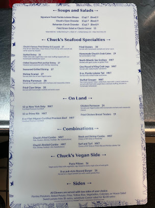 Menu Chucks Seafood Restaurant - 25