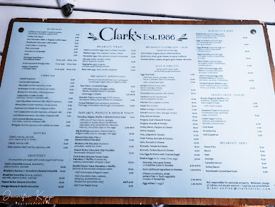 Menu Clark's - 22