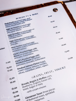 Menu Clark's - 29