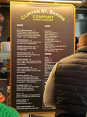 Menu Clinton St. Baking Company - 24