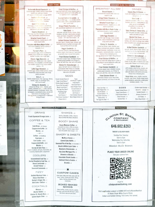 Menu Clinton St. Baking Company - 28