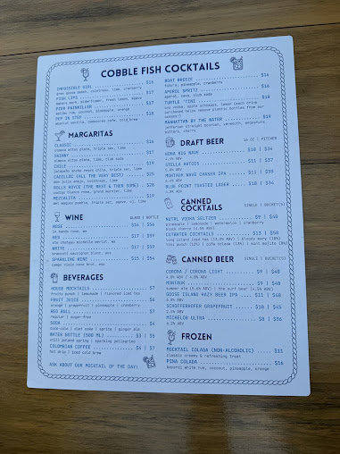 Menu Cobble Fish - 22