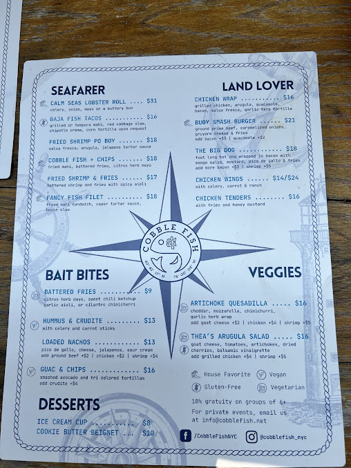 Menu Cobble Fish - 24