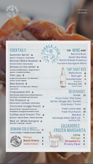 Menu Cobble Fish - 27