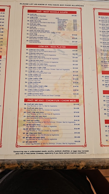 Menu Com Tam Thanh - 25