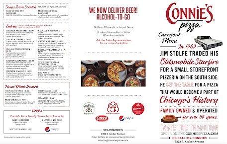 Menu Connie's Pizza - 27