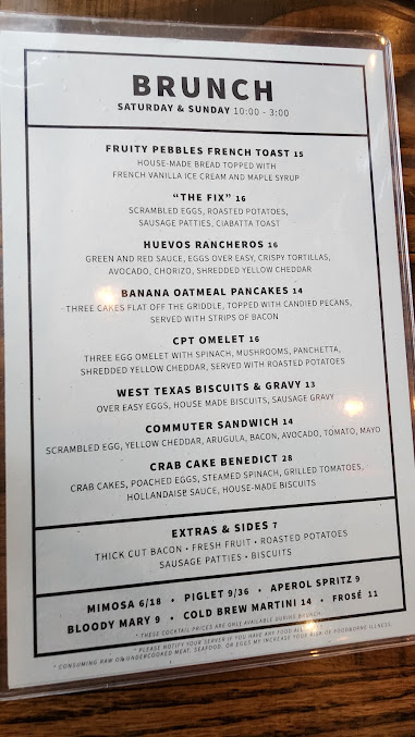 Menu Cork Pig Tavern - 19