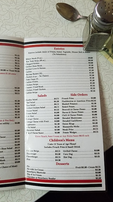 Menu Cottage Corner Restaurant - 22