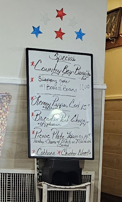 Menu Country Boy Restaurant - 24