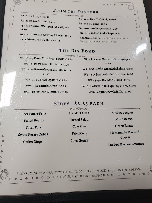 Menu Cowboy Steak House - 23