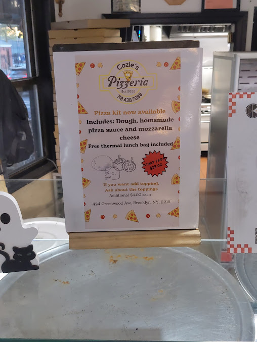 Menu Cozie's Pizzeria & Cafe - 27