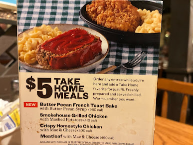 Menu Cracker Barrel Old Country Store - 27